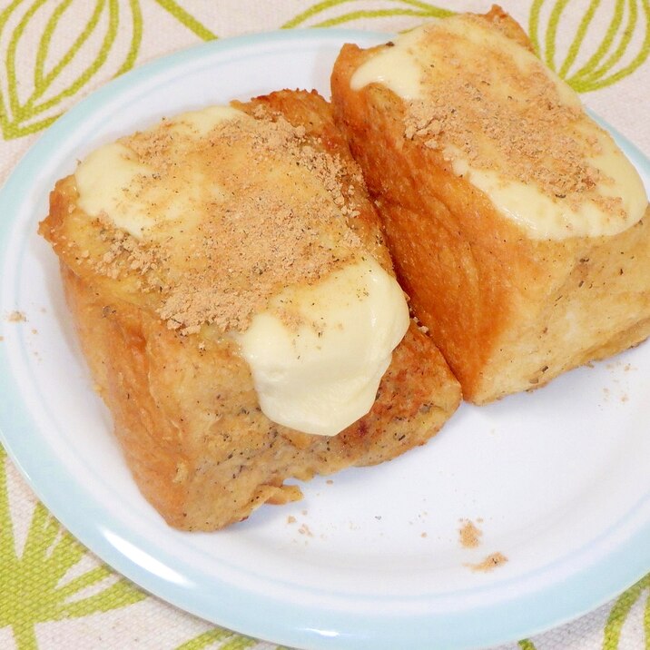 バナナきなこチーズフレンチトースト